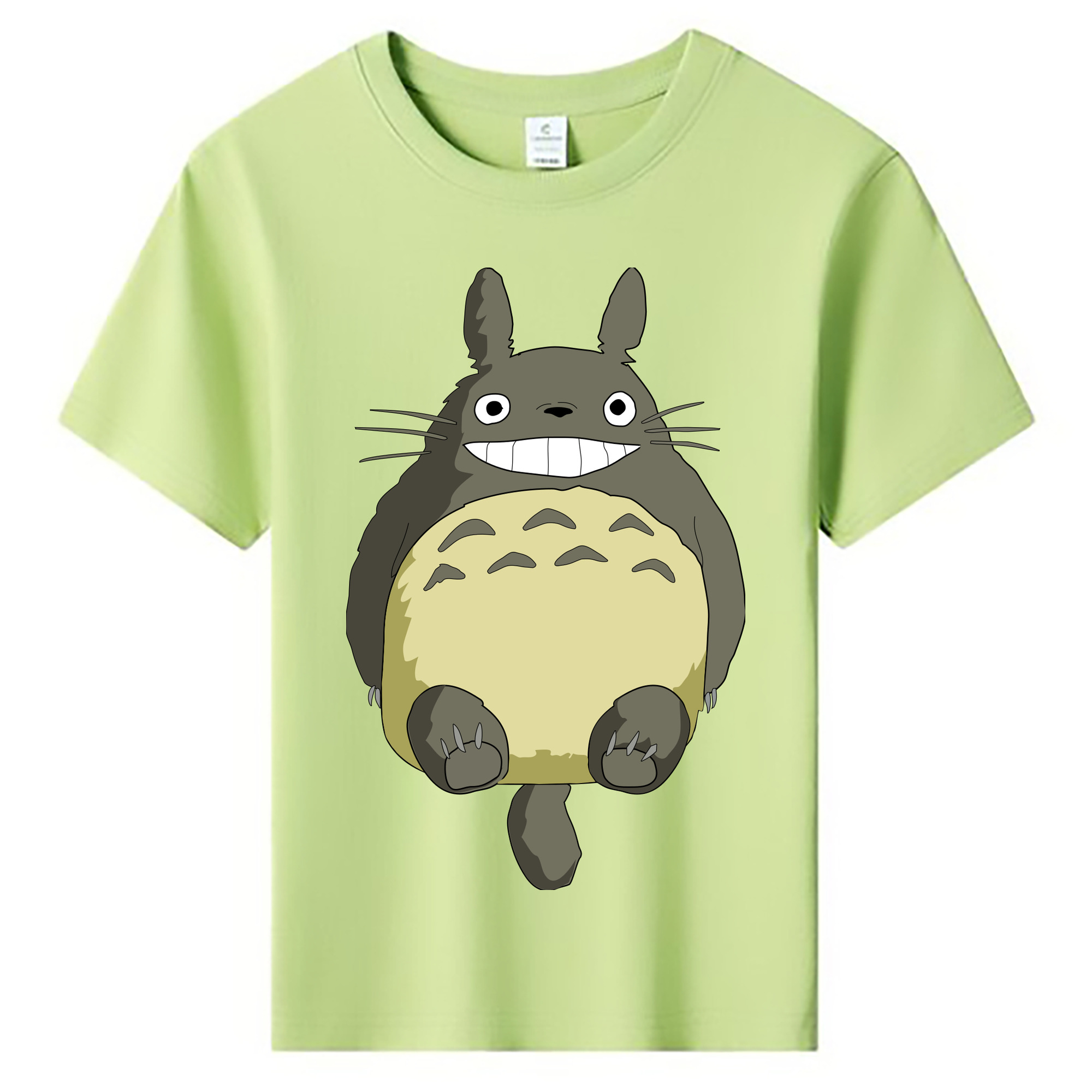 （画像用） となりのトトロ 草壁メイ 草壁サツキ My Neighbor Totoro Satsuki Kusakabe Mei Kusakabe 綿100％キッズTシャツ（フロントプリント）